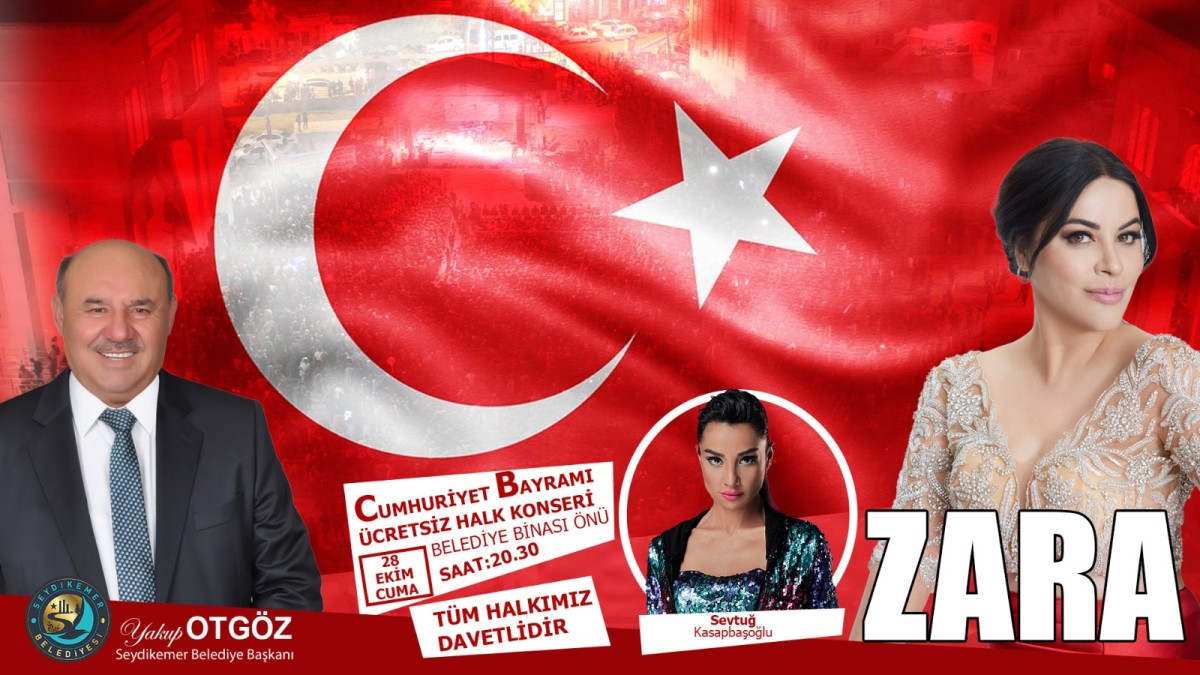 29 Ekim Cumhuriyet Bayramı konserinde Zara sahne alacak