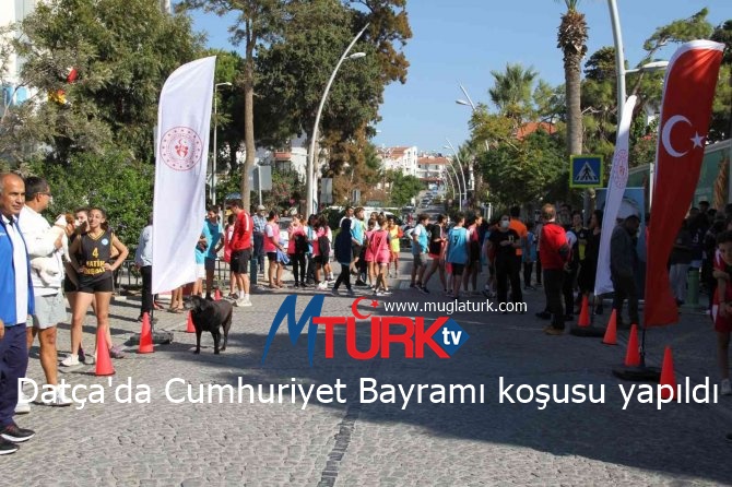 Datça'da Cumhuriyet Bayramı koşusu