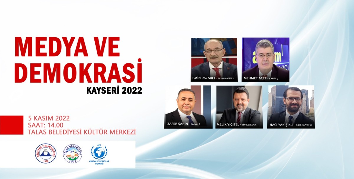 Medya ve Demokrasi Paneli, Kayseri’de yapılacak