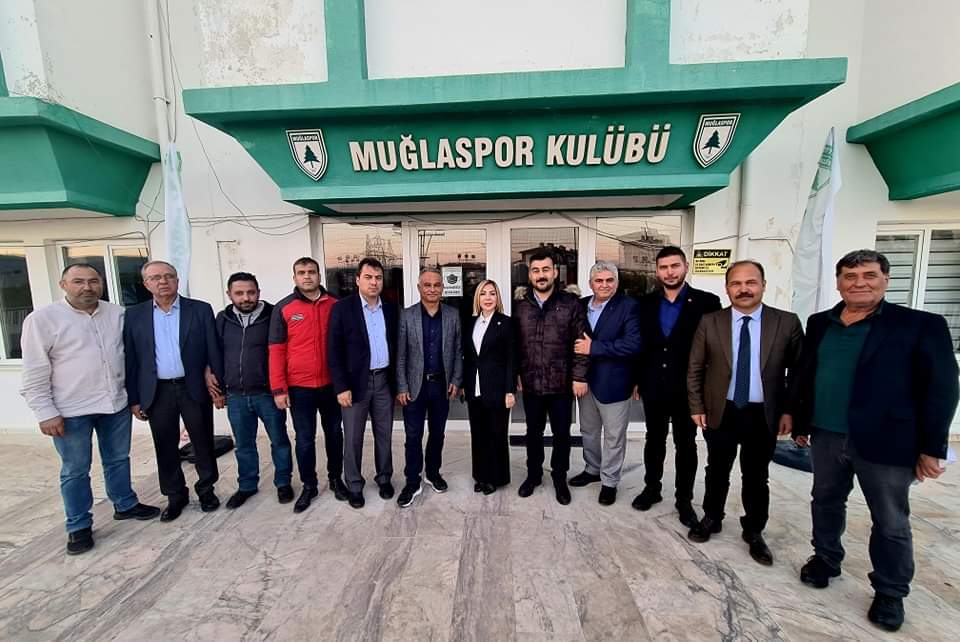Milletvekili Gökcan'dan Muğlaspor'a ziyaret...