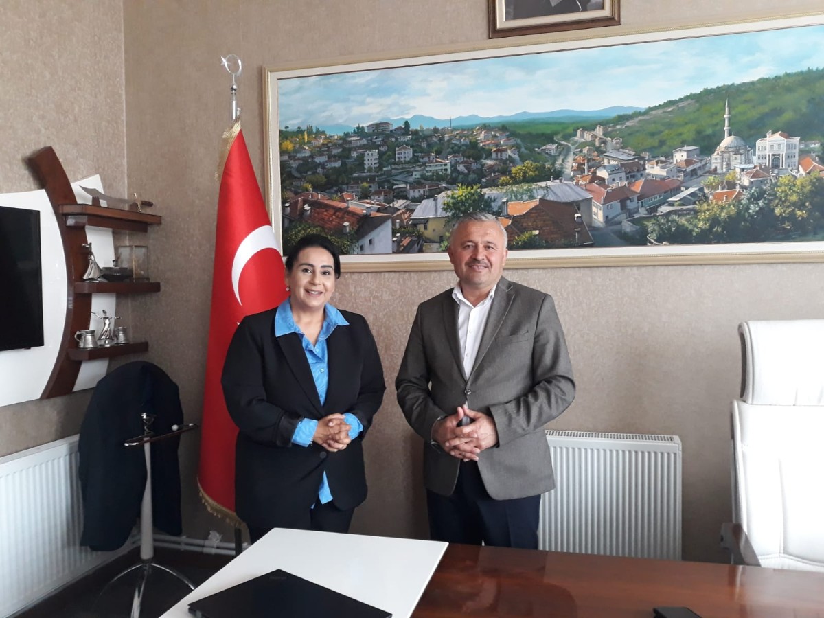 Özdemir Kavaklıdere Belediyesini Ziyaret Etti