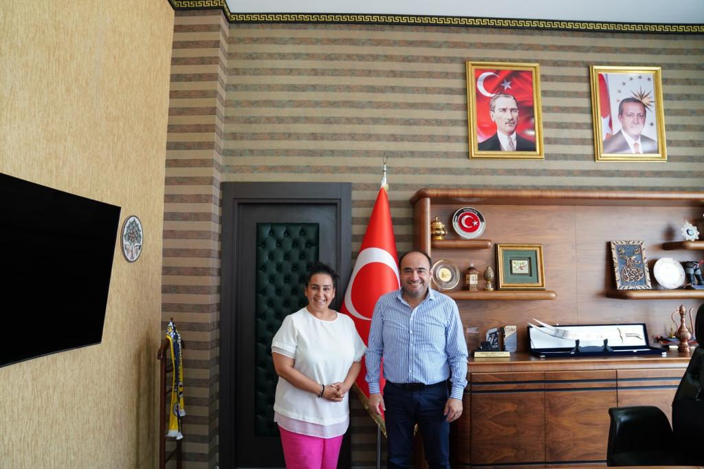 TİMBİR Ege Bölge Başkanı Özdemir'den Başkan Akdenizli'ye ziyaret...