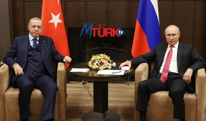 Cumhurbaşkanı Erdoğan, Rusya Devlet Başkanı Vladimir Putin'e Tam Destek Verdi