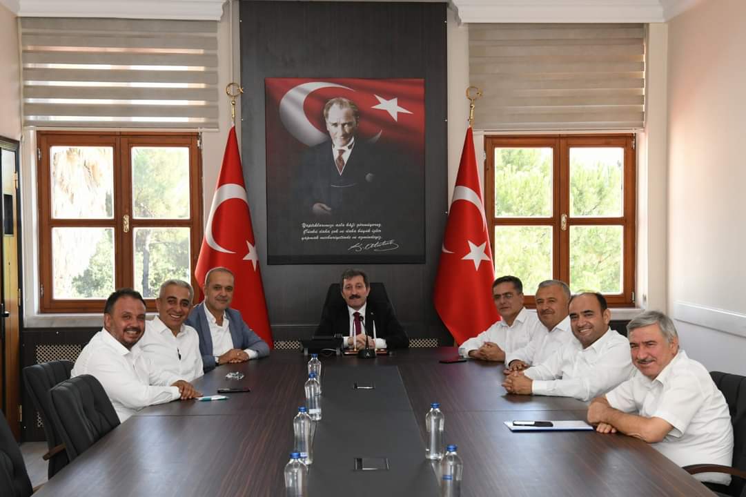 Cumhur İttifakının Belediye Başkanlarından Vali Tavlı’ya Veda Ziyareti