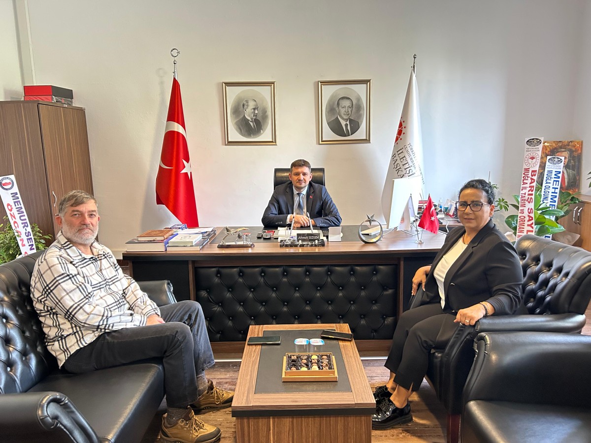 Özdemir'den İletişim Başkanlığı Bölge Müdürüne Ziyaret 