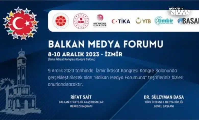 İzmir'de Balkan Medya Formu Bir Araya Geliyor 