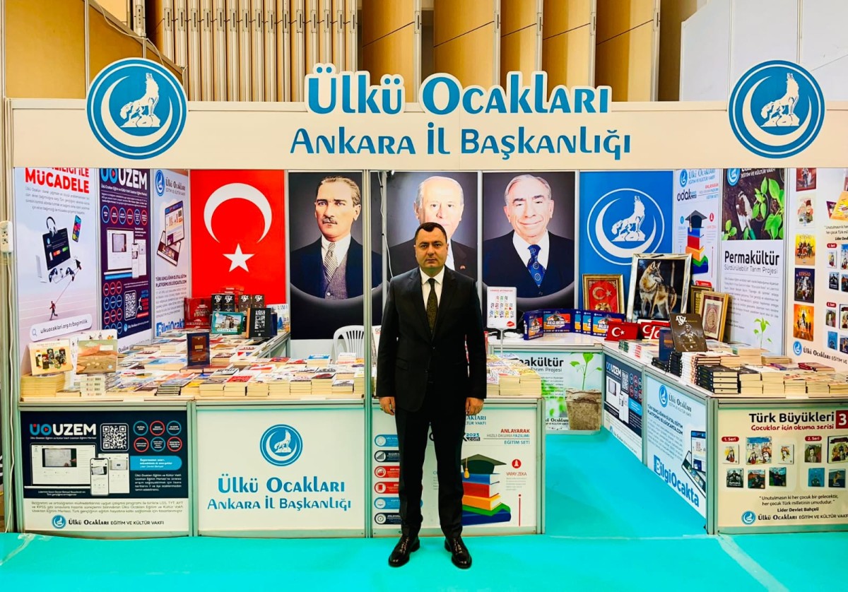 Ülkü Ocakları Ankara İl Başkanlığı ATO Kitap fuarında