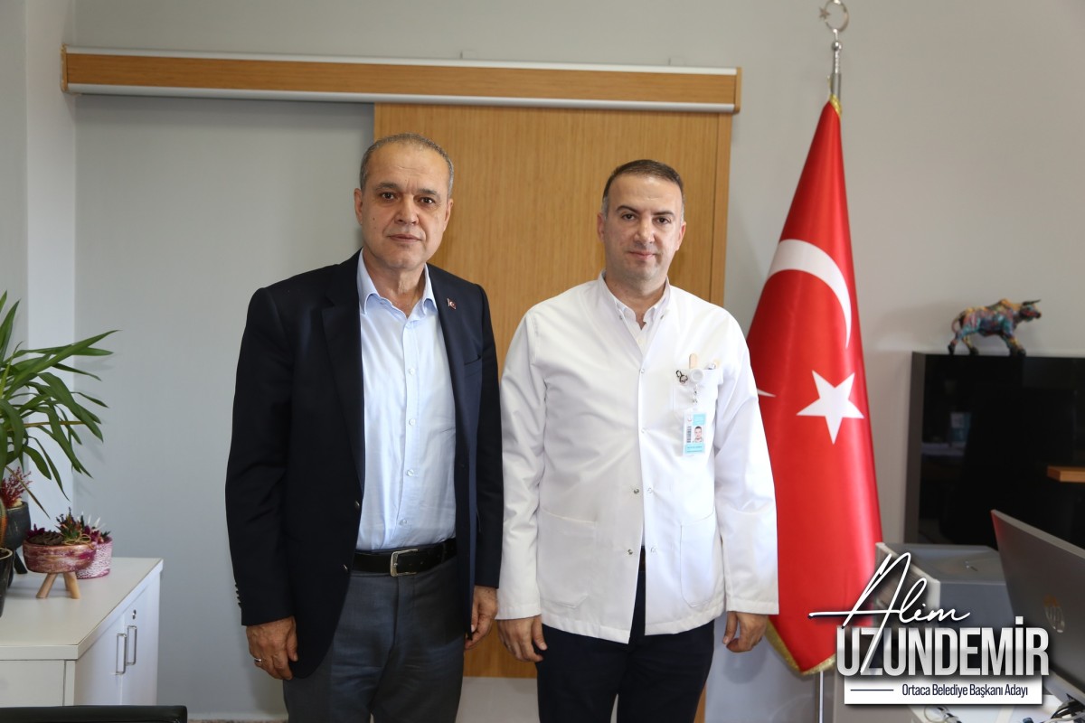 Başkan Alim Uzundemir Ortaca Devlet Hastanesini Ziyaret Etti
