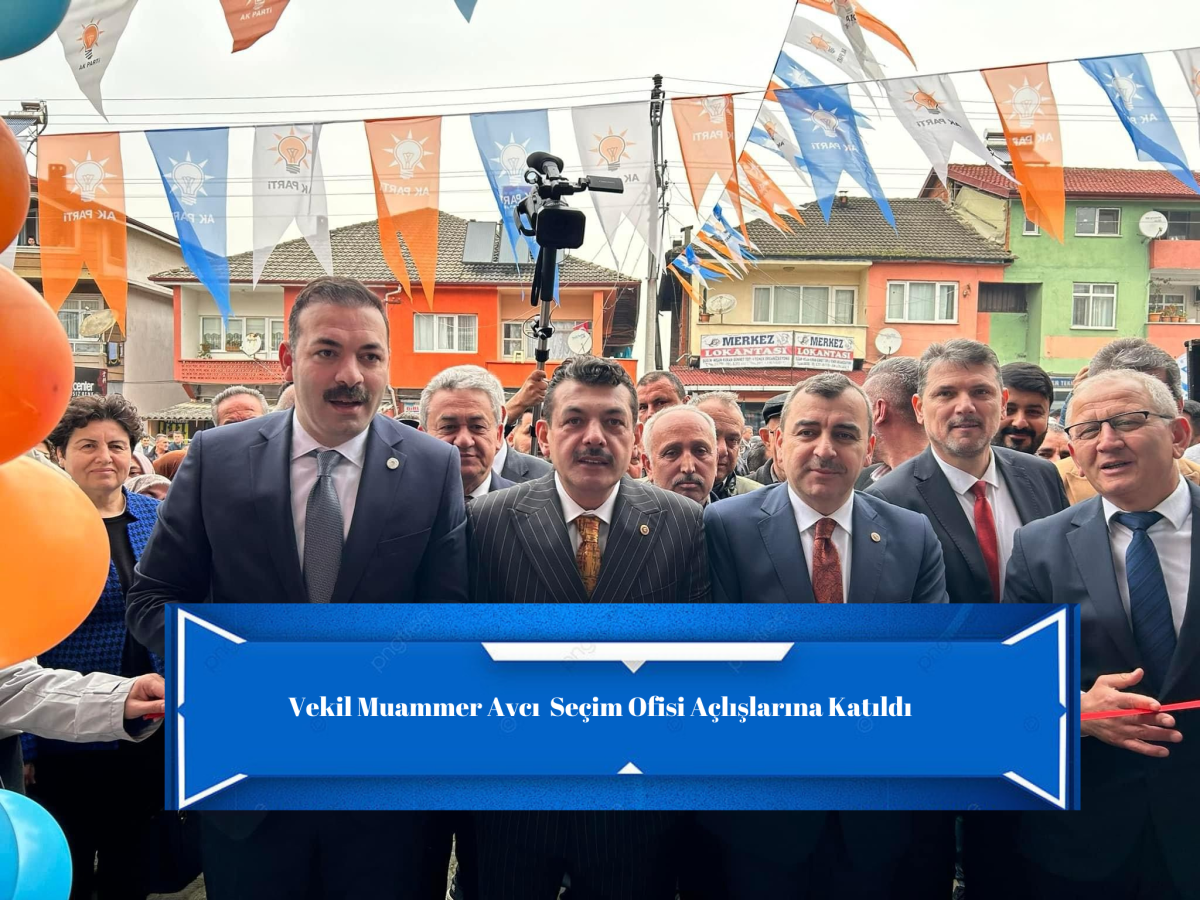 Vekil Muammer Avcı Nebioğlu ve Karapınar ‘da Seçim Ofisi Açılışlarına Katıldı