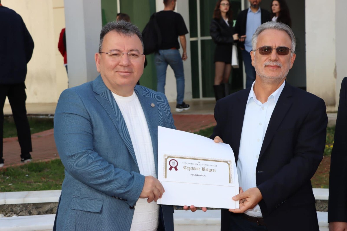 Foder Başkanı ve Türofed Başkan Yardımcısı Bülent Uysala Teşekkür Belgesi Verildi 