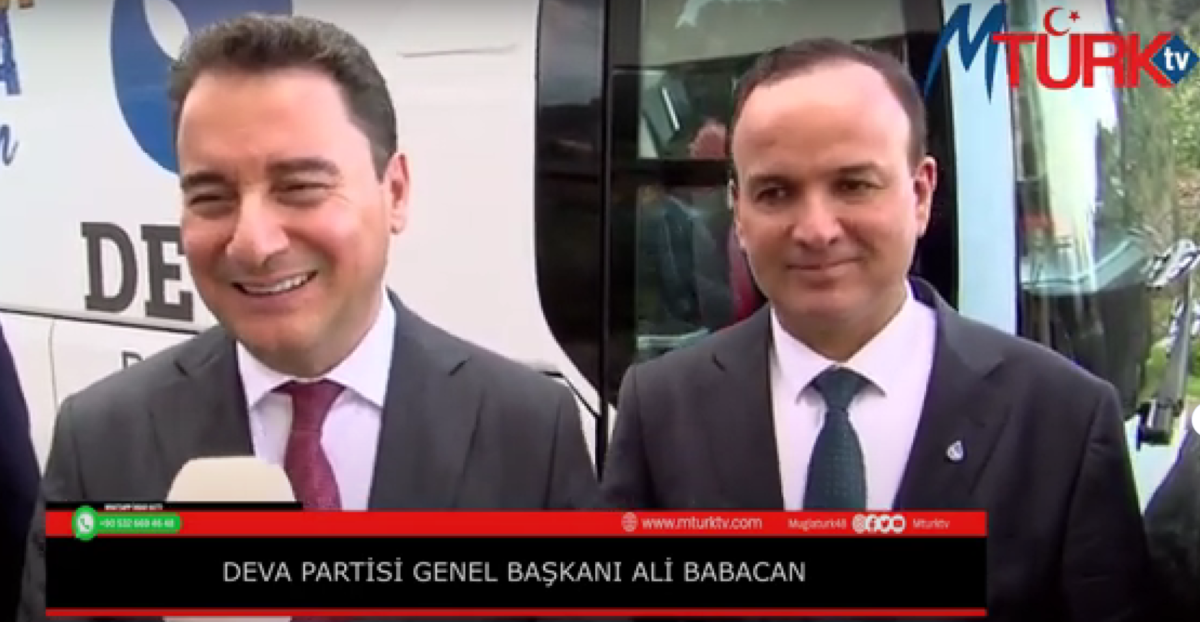 Deva Partisi Genel Başkanı Ali  Babacan MtürkTV'nin Sorularını Yanıtladı 