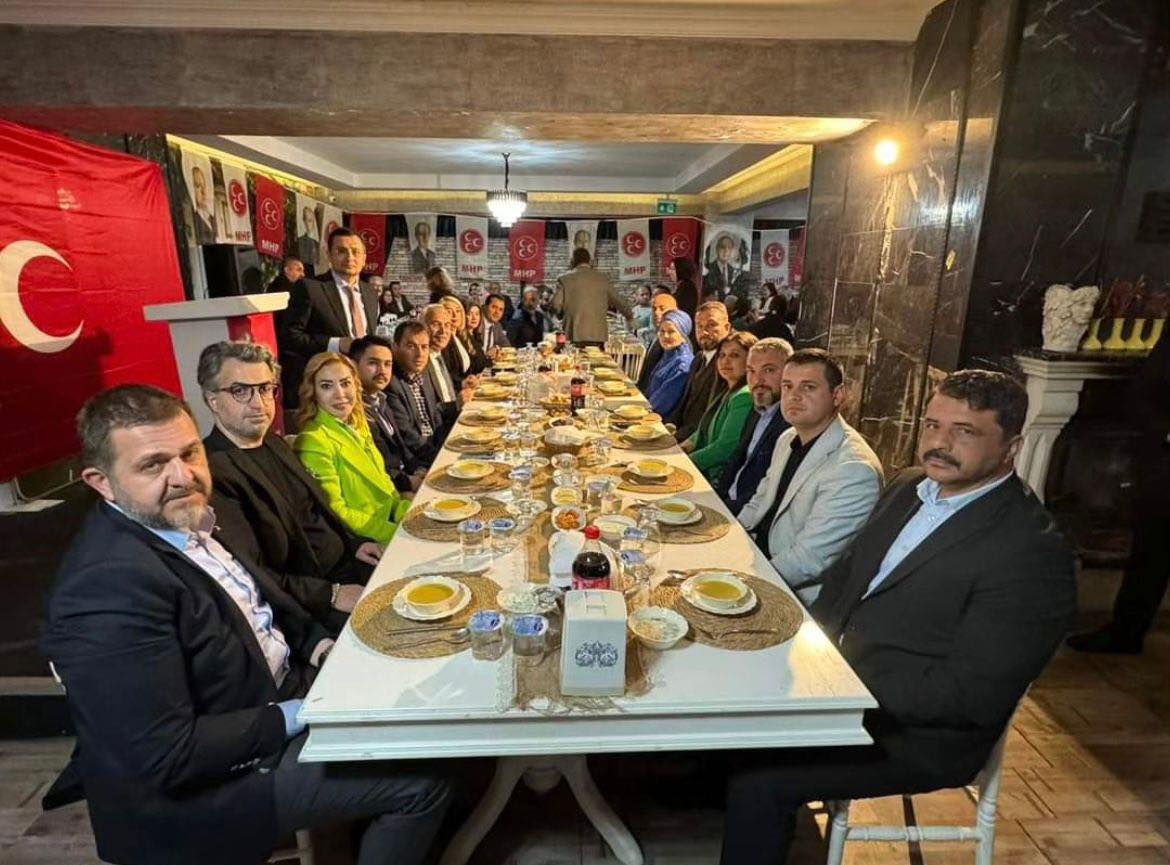 MHP Muğla iftar yemeğinde buluştu