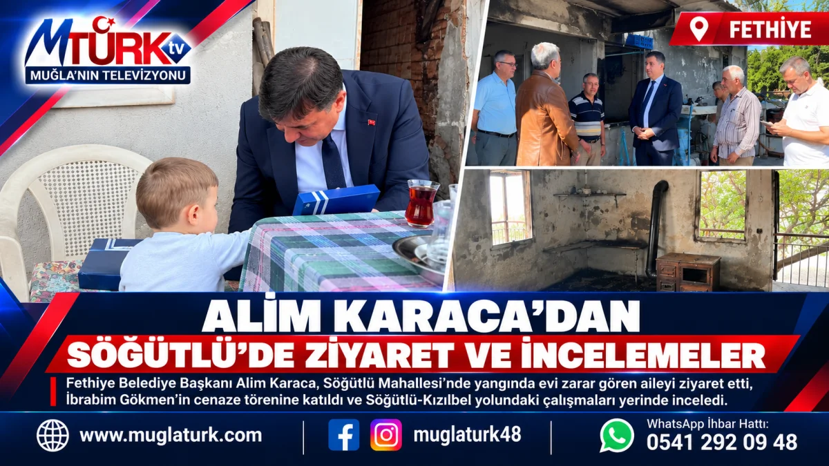 Alim Karaca’dan Söğütlü’de ziyaret ve incelemeler
