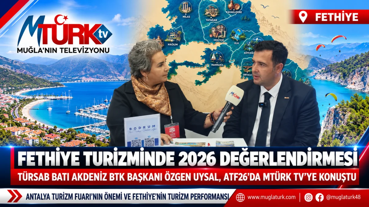 Özgen Uysal MTÜRK TV'ye Değerlendirdi: Fethiye'de Paraşüt Turizmi Neden Düştü?
