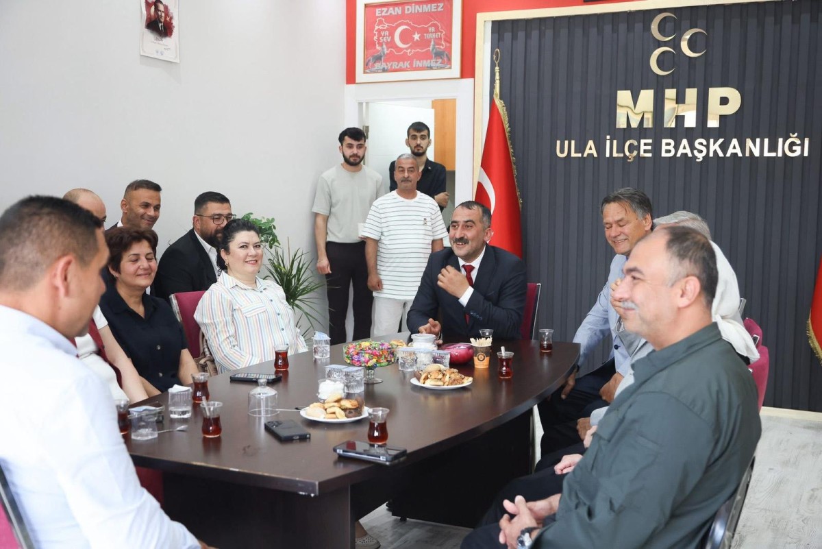 MHP’nin Ula Bayramlaşmasına Yoğun Katılım
