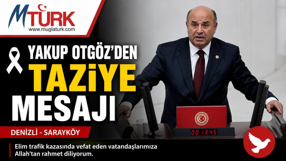OTGÖZ'DEN BAŞSAĞLIĞI MESAJI