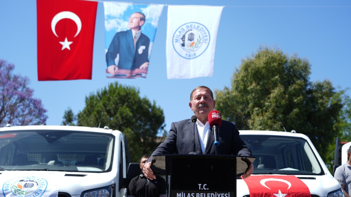 MİLAS BELEDİYESİ ARAÇ FİLOSUNUN GÜCÜNE GÜÇ KATIYOR