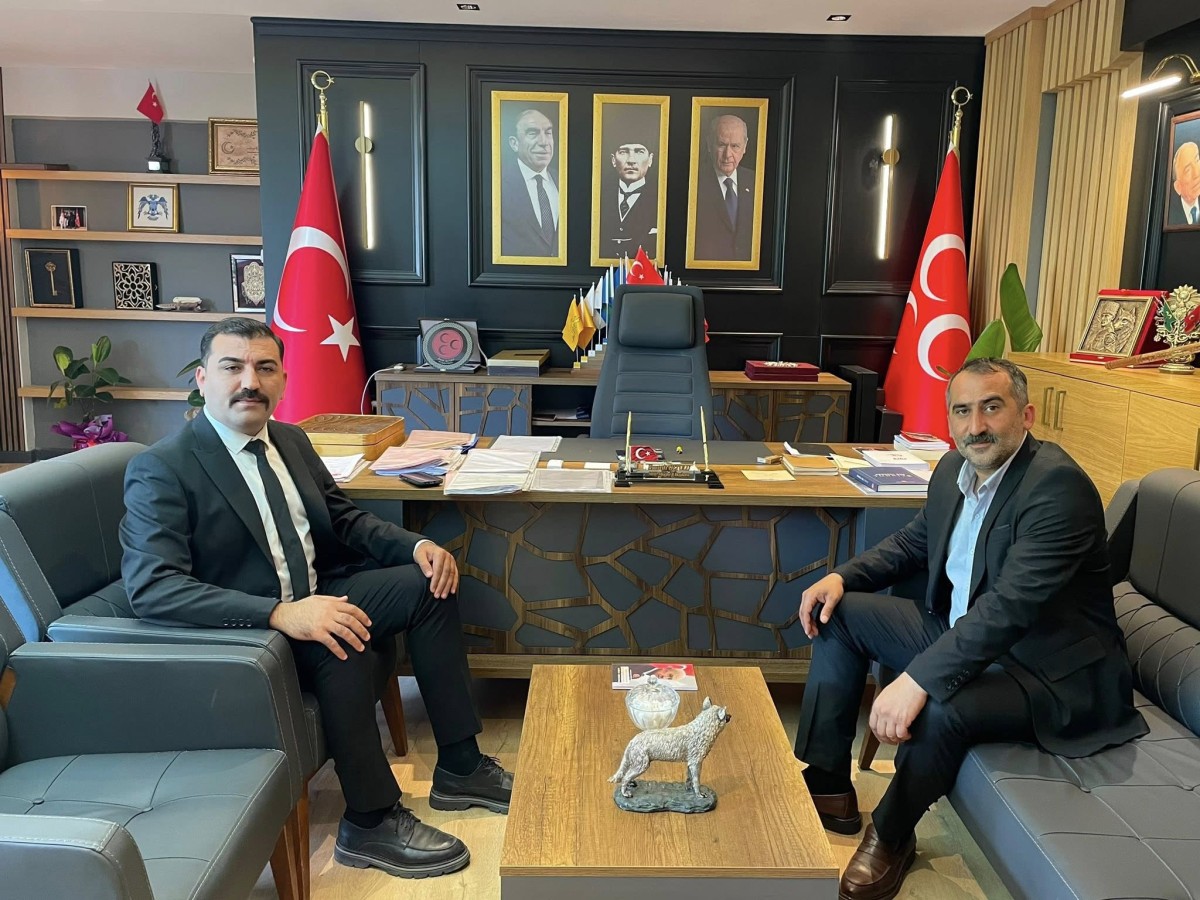 “MHP Muğla İl Başkanı Emrah Oltulu’dan Ülkü Ocakları İl Başkanı İbrahim Özer’e Ziyaret