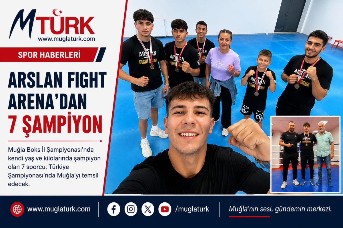 Arslan Fight Arena’dan Türkiye Şampiyonasına 7 Sporcu