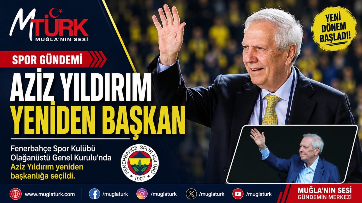 Aziz Yıldırım Yeniden Fenerbahçe Spor Kulübü Başkanı