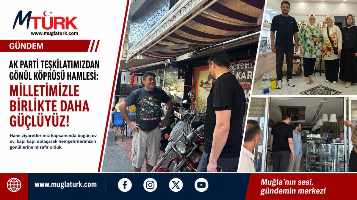 AK Parti Marmaris İlçe Başkanı Muzaffer Aravi’den 
