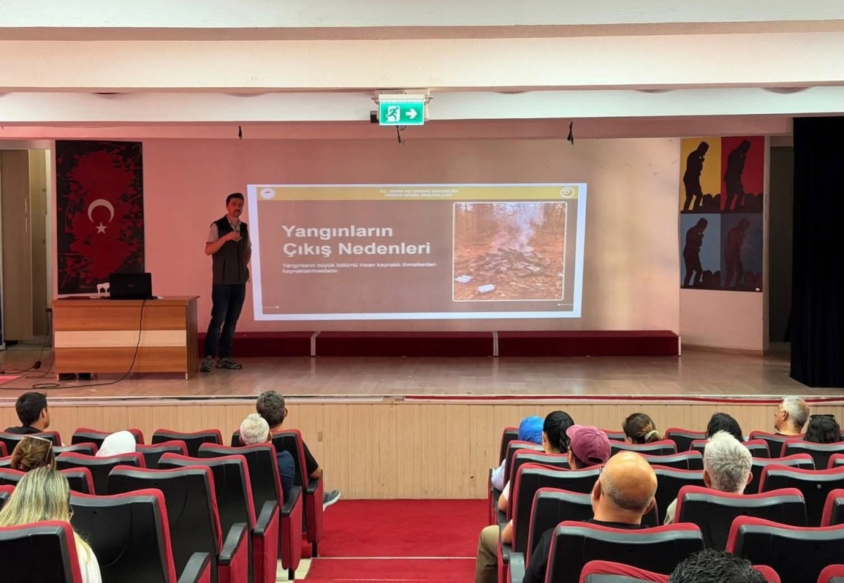 Köyceğiz’de Öğretmenlere Orman Yangınları Farkında