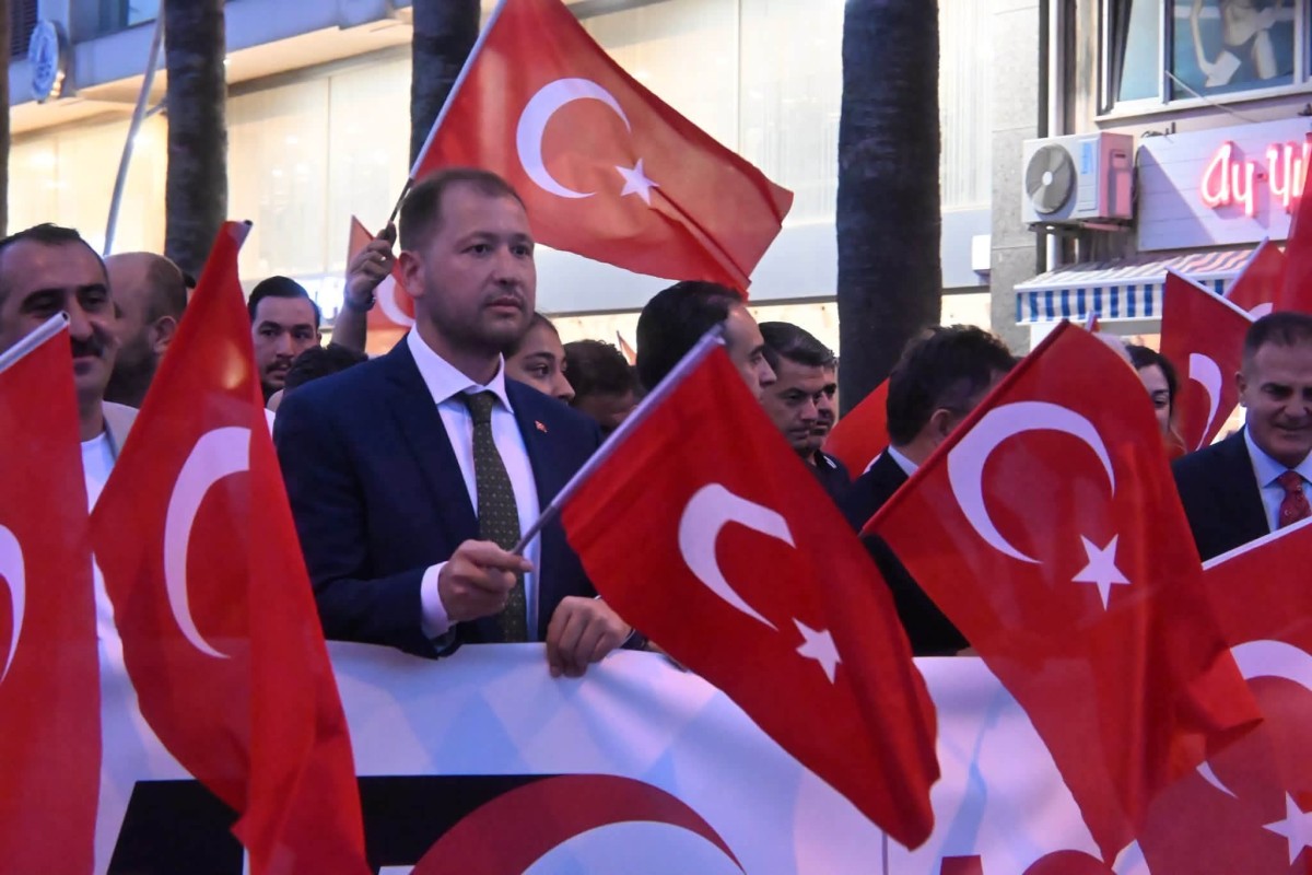 AK Parti Muğla İl Başkanı Cengizhan Güngör, Marmaris'teki 15 Temmuz Anma Programına Katıldı