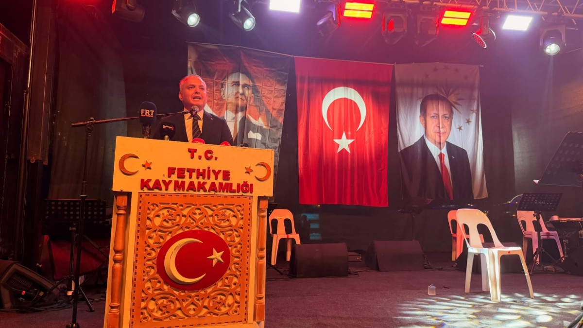 Fethiye Kaymakamı Fatih Akkaya, 15 Temmuz Anma Programına Katıldı