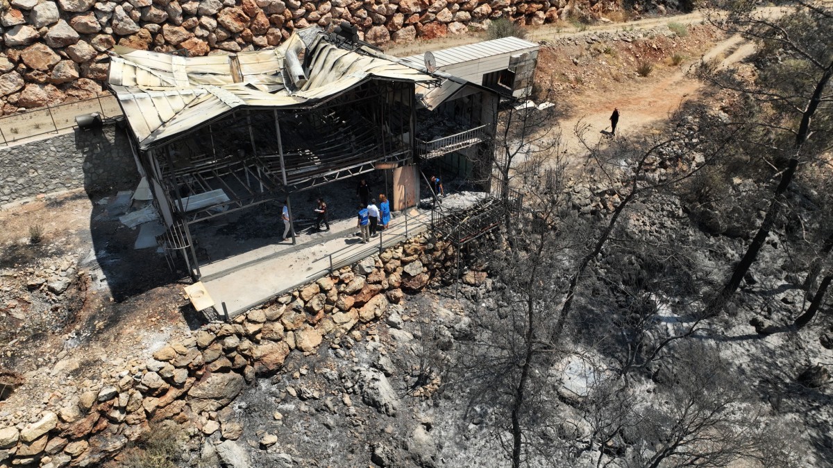 Büyükşehir'den Yangın Bölgesinde Kapsamlı Hasar Tespiti