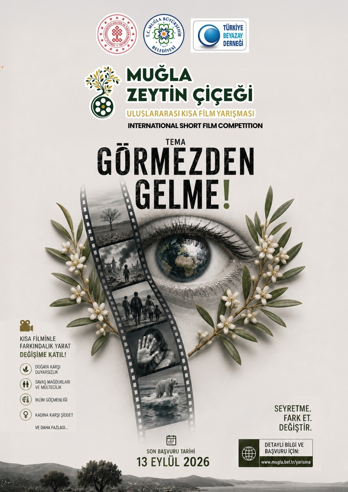 Zeytin Çiçeği Uluslararası Kısa Film Yarışması İçin Başvurular Başladı