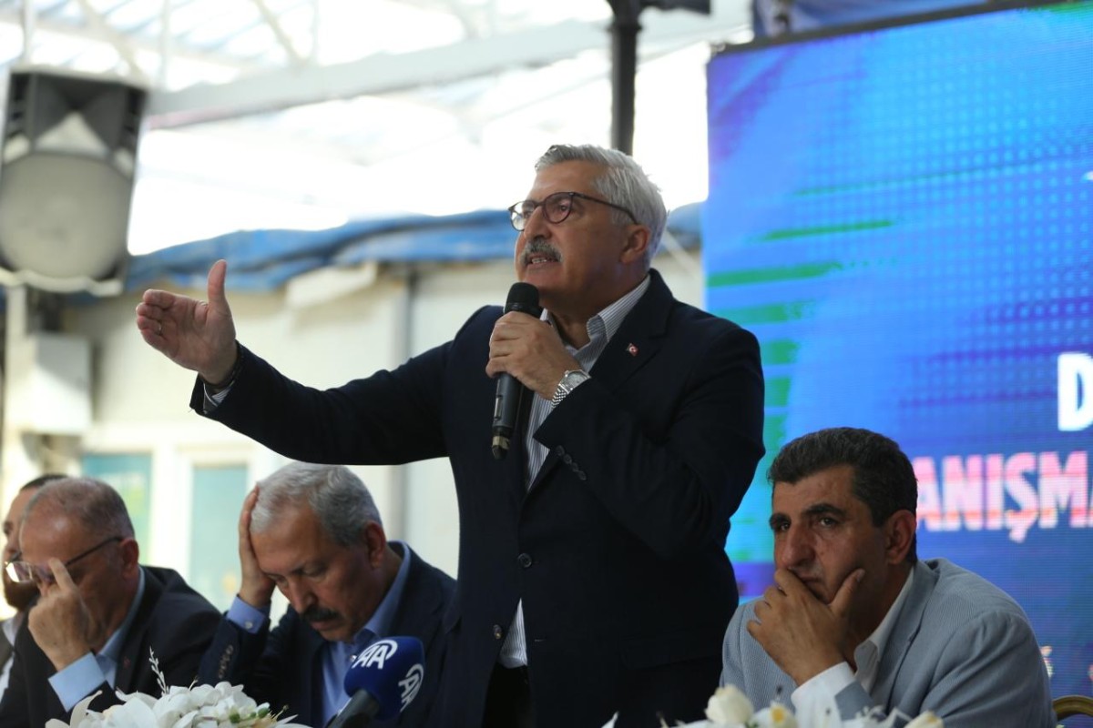 AK Parti Genel Başkan Yardımcısı Hüseyin Yayman, Hatay'da konuştu