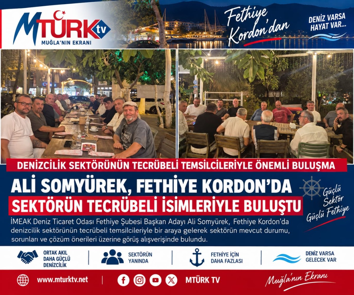 Fethiye Kordon’da Denizcilik Zirvesi: Tecrübe ve Gelecek Vizyonu Aynı Masada