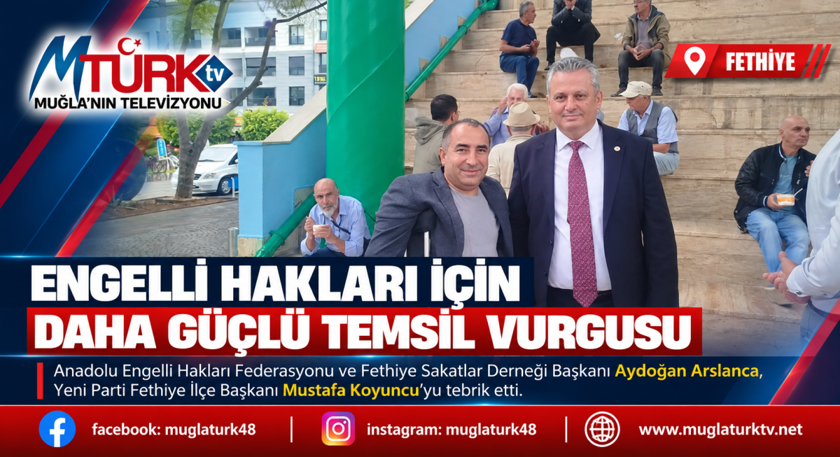 Engelli Hakları İçin Daha Güçlü Temsil Vurgusu 
