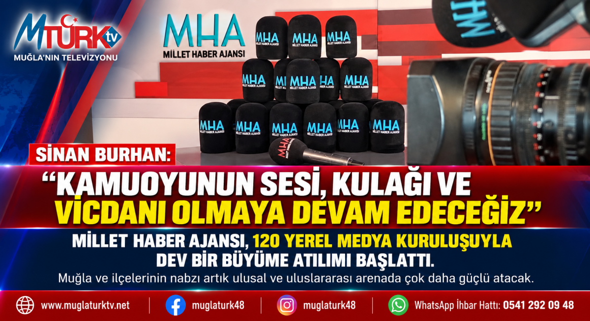 Sinan Burhan: “Kamuoyunun Sesi, Kulağı ve Vicdanı Olacağız”