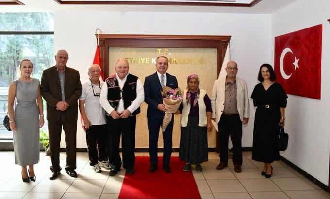 1 Ekim Dünya Yaşlılar Günü: Büyüklerden Kaymakam Akkaya'ya Ziyaret