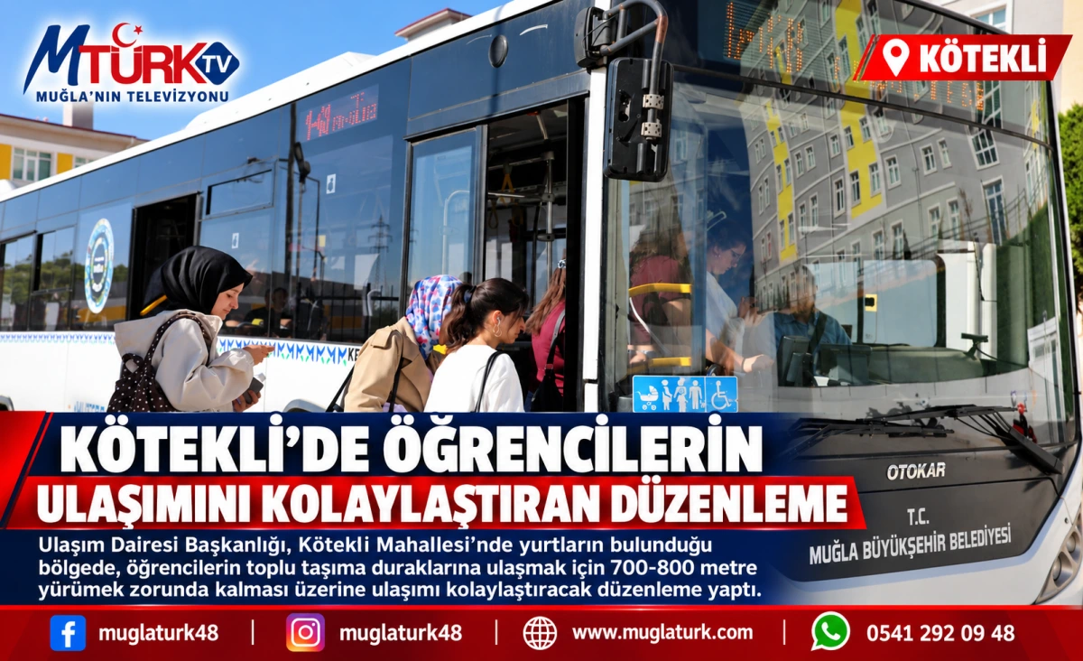 Kötekli’de Öğrencilerin Zorlu Yürüyüşü Sona Erdi: Ulaşım Düzenlemesi Geldi