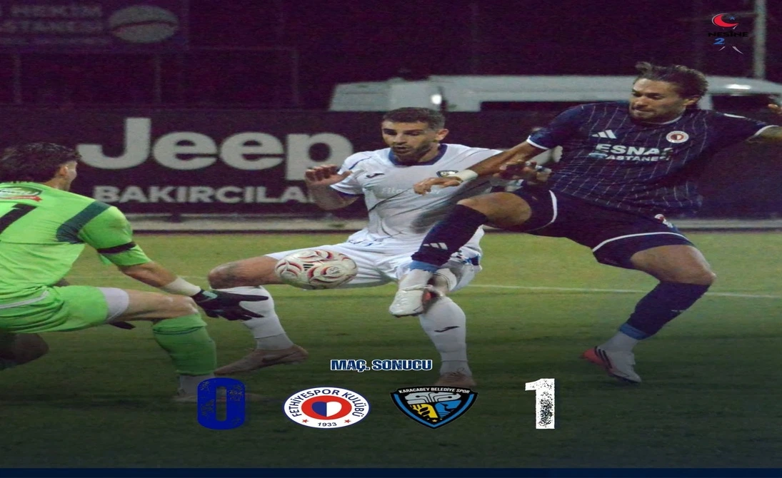 Fethiyespor Evinde Hüsrana Uğradı: Karacabey Belediyespor'a 1-0 Mağlup Oldu