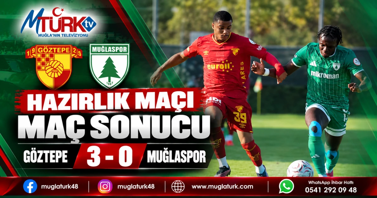 Muğlaspor, Göztepe Maçında Sahadan Mağlup Ayrıldı
