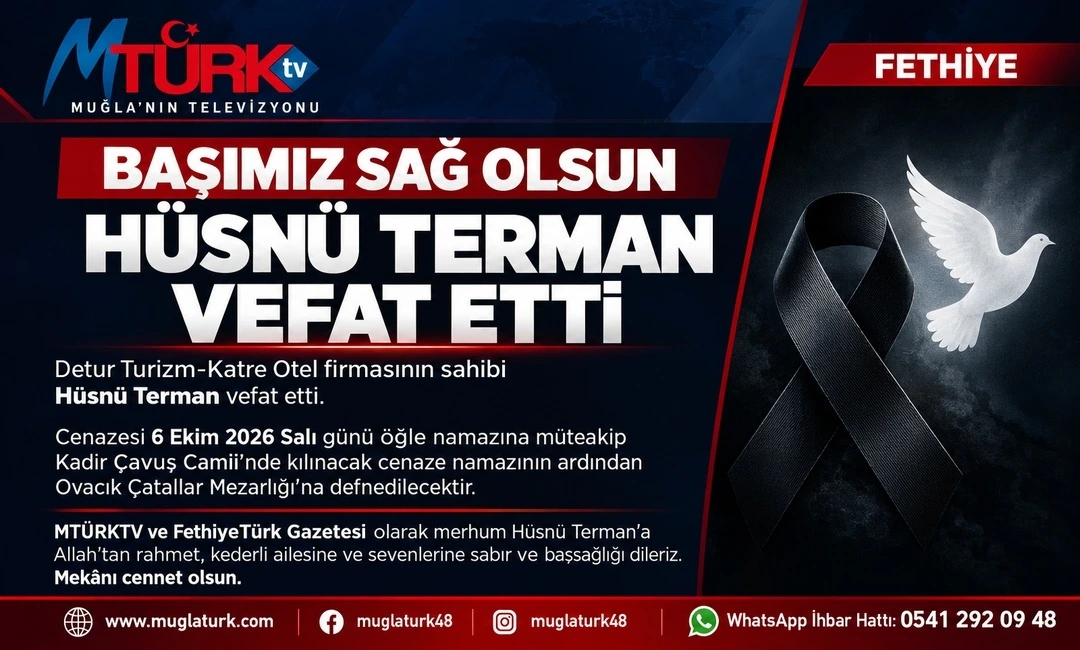 Detur Turizm Sahibi Hüsnü Terman Vefat Etti
