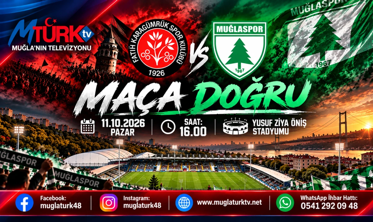 Muğlaspor, Fatih Karagümrük Deplasmanında Kritik Maça Çıkıyor