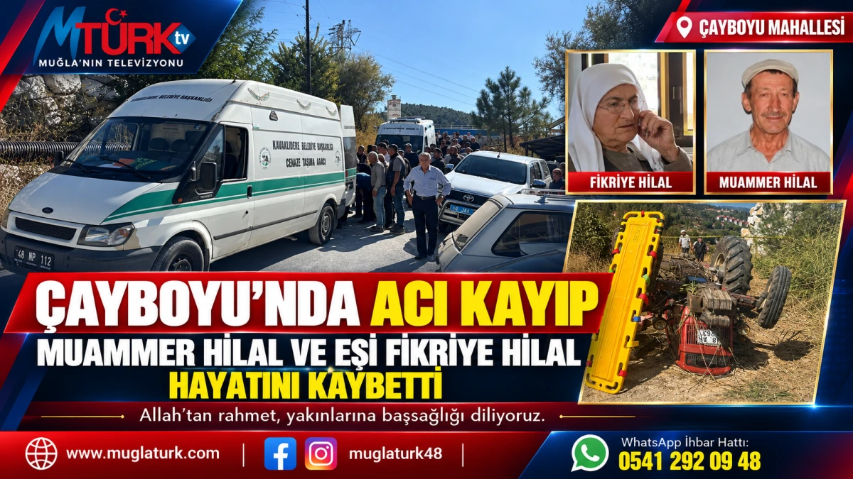 Çayboyu Mahallesi’nde Acı Olay: Hilal Çifti Hayatını Kaybetti