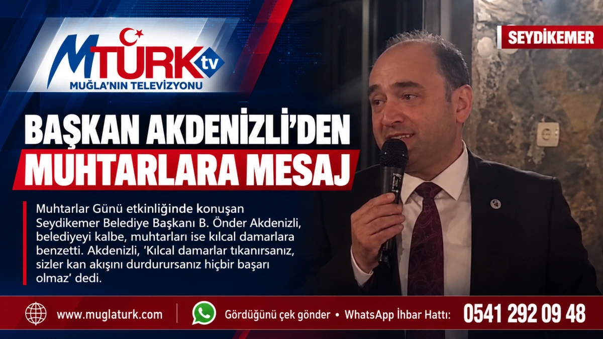 Muhtarlar Günü'nde Anlamlı Benzetme: 