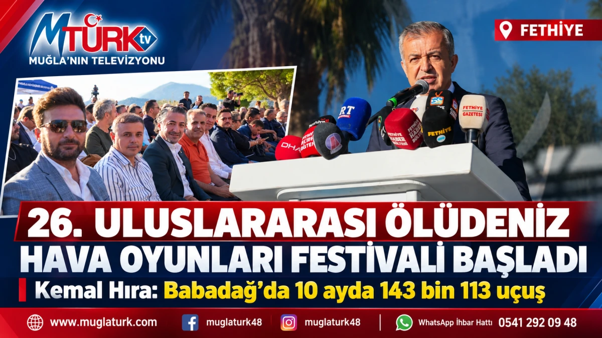 Kemal Hıra: Ölüdeniz Hava Oyunları, Fethiye’nin güçlü tanıtım değeri