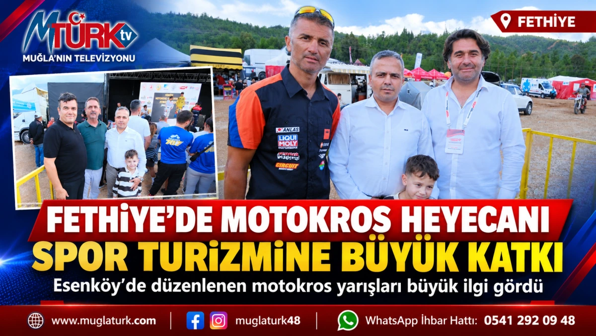 Fethiye’de motokros heyecanı: Spor turizmine katkı