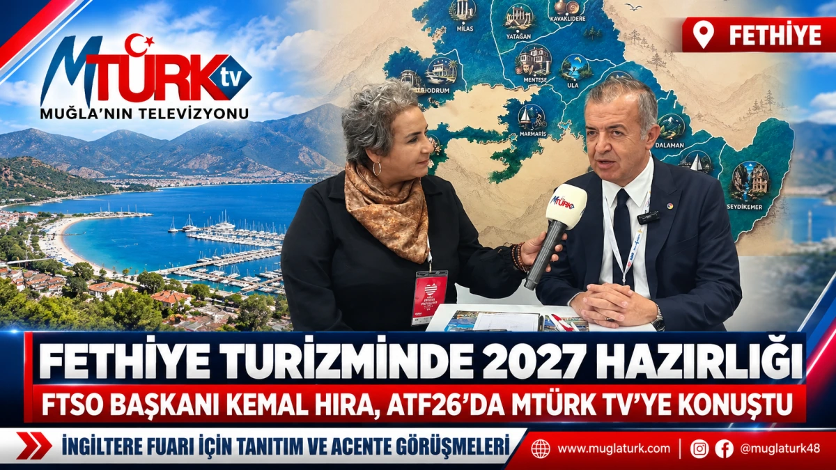 FTSO Başkanı Kemal Hıra Antalya Turizm Fuarı'nda 2027 Hedeflerini Anlattı