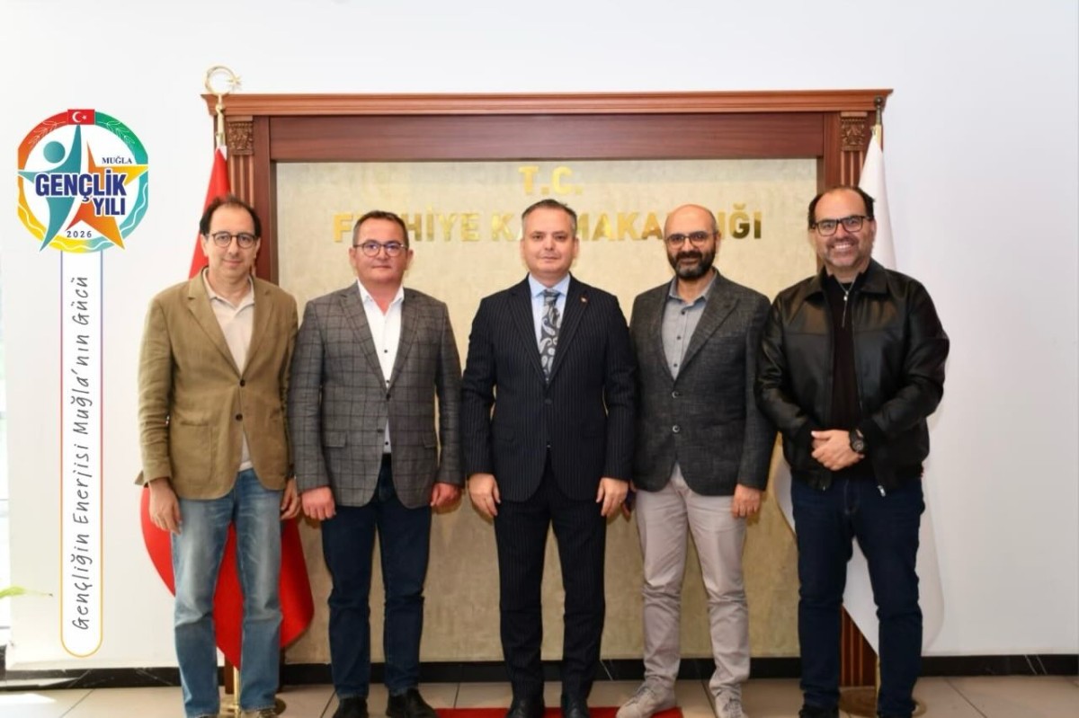 LİDEA GİRİŞİM HEYETİNDEN KAYMAKAM’A ZİYARET