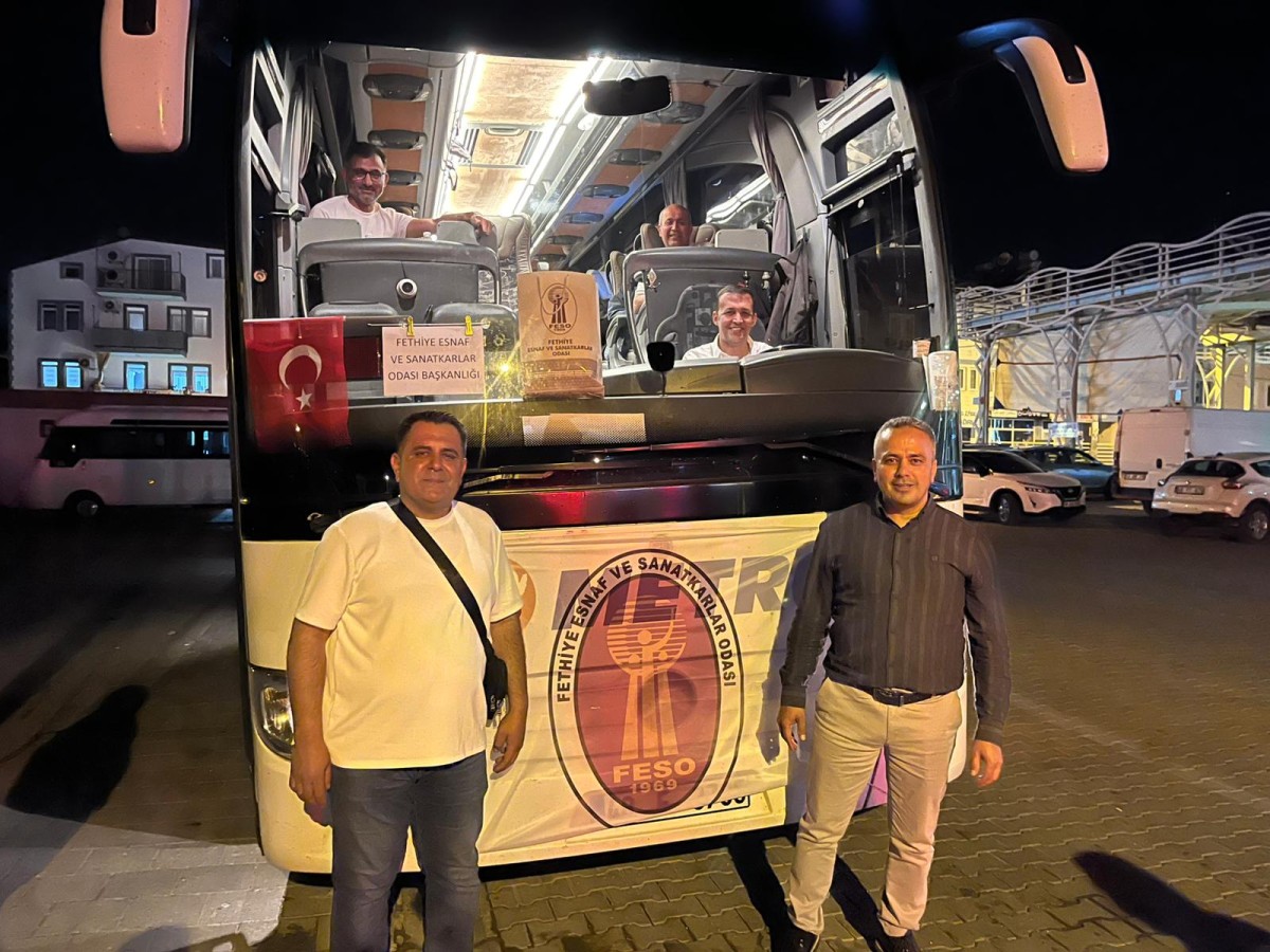 FETHİYELİ ESNAFLAR FUARA GİTTİLER