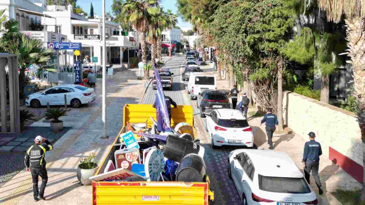 Bodrum Belediyesi Ortak Alanlar için Harekete Geçti