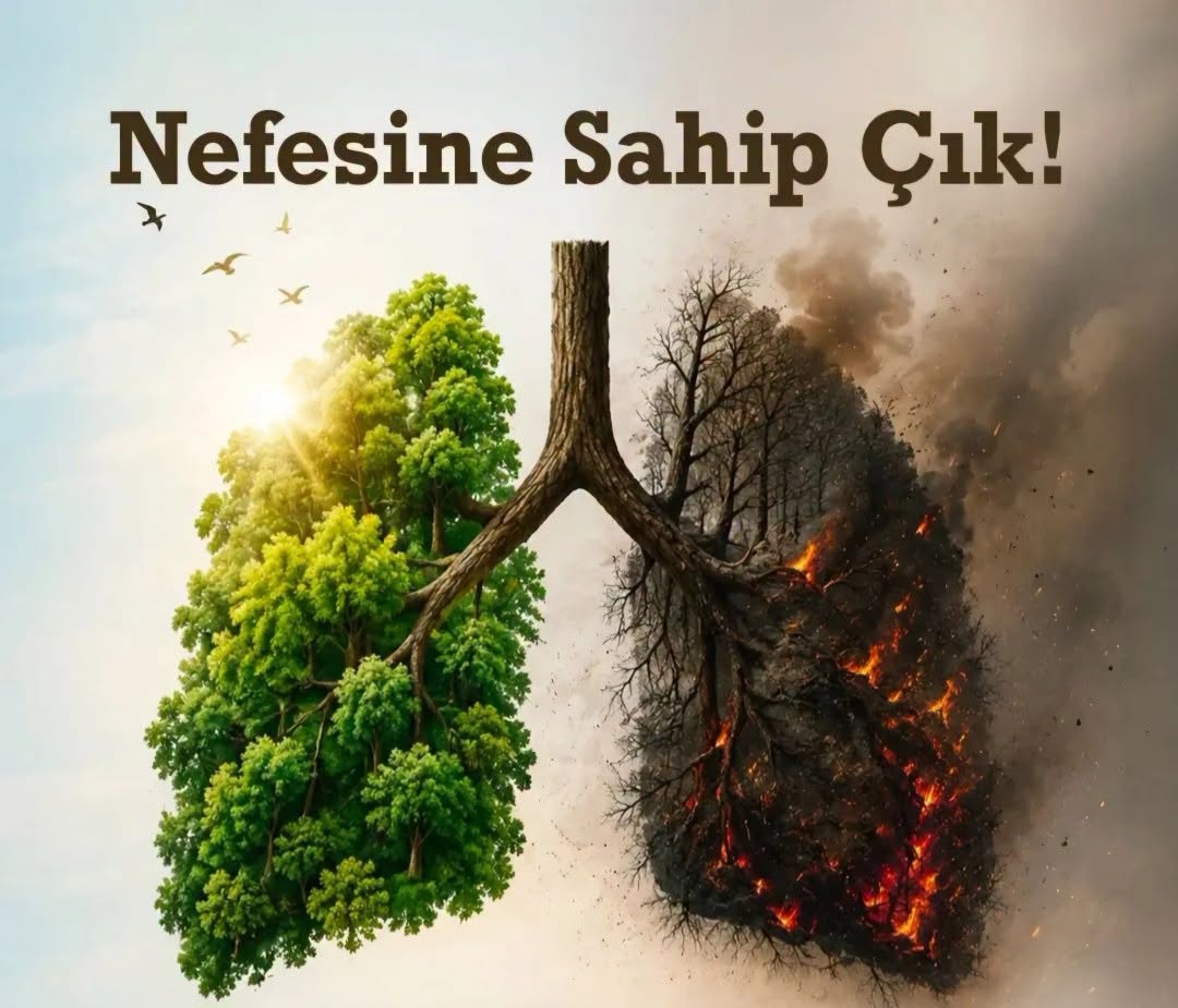 Nefesine sahip çık, ormanlarını koru.