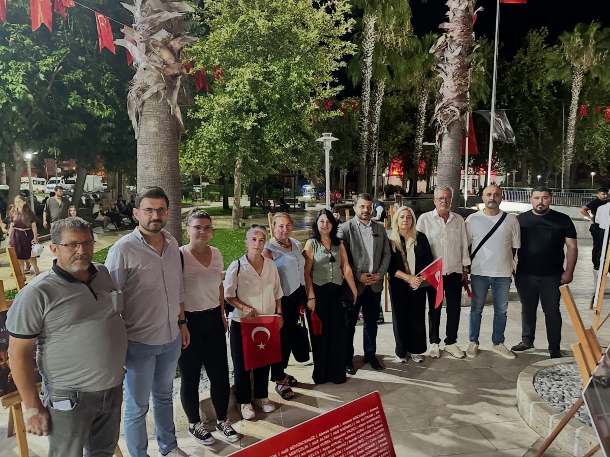 MHP Milas İlçe Teşkilatı, 15 Temmuz Anma Programına Katıldı